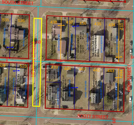 Newton St project map 1