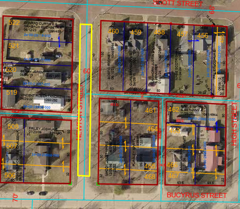 Newton St project map 2