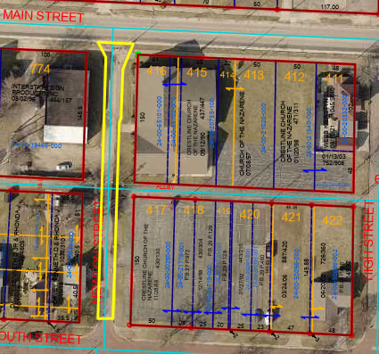 Newton St project map 3