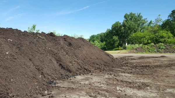 Photo of a pile of compost in Cresline, Ohio